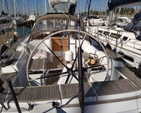 Rivestimento ruota timone Grand Soleil 40 cantieri Del Pardo